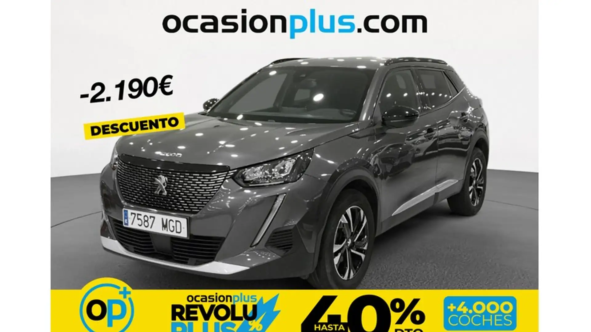 Peugeot 2008 1.2 PureTech S&S Allure Pack 130 Grau - 1