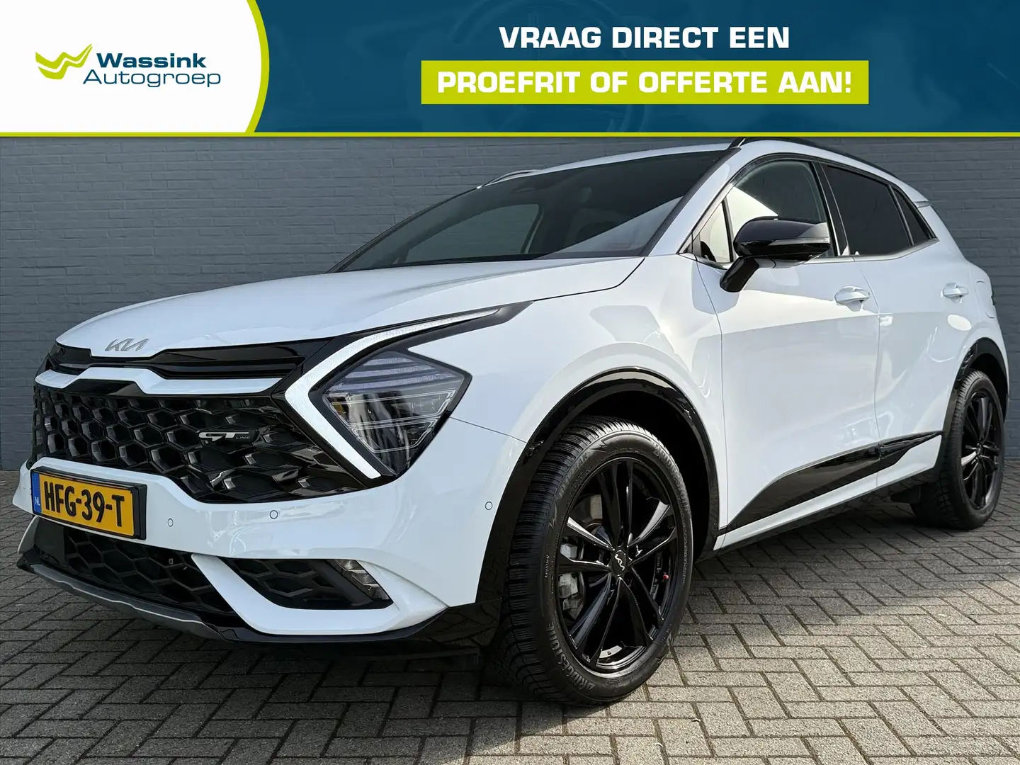 Kia Sportage 1.6 T-GDi 265pk Plug-In Hybrid 4WD GT-PlusLine | H Weiß - 1