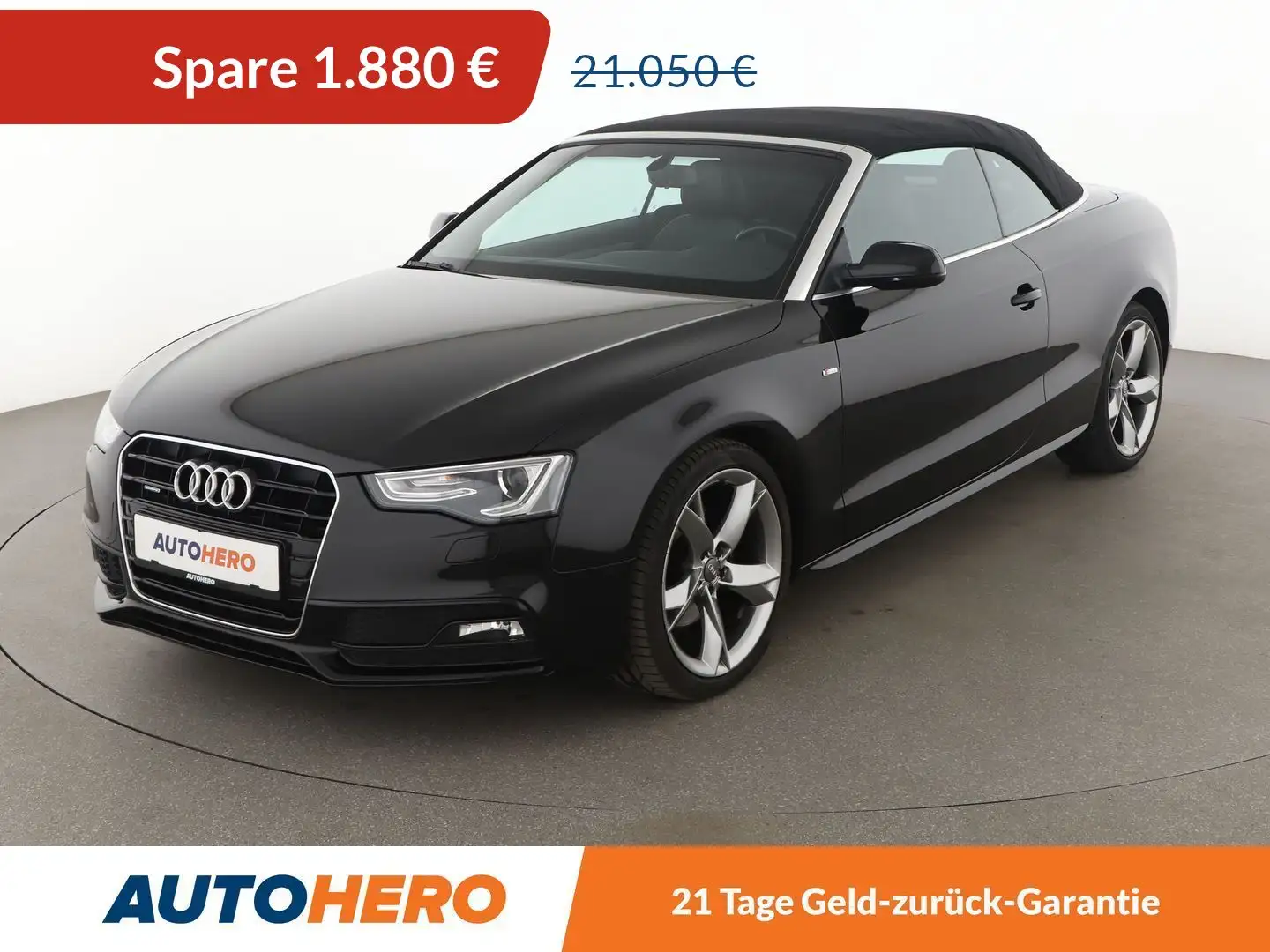 Audi A5 2.0 TDI quattro*NAVI*PDC*TEMPO* Schwarz - 1