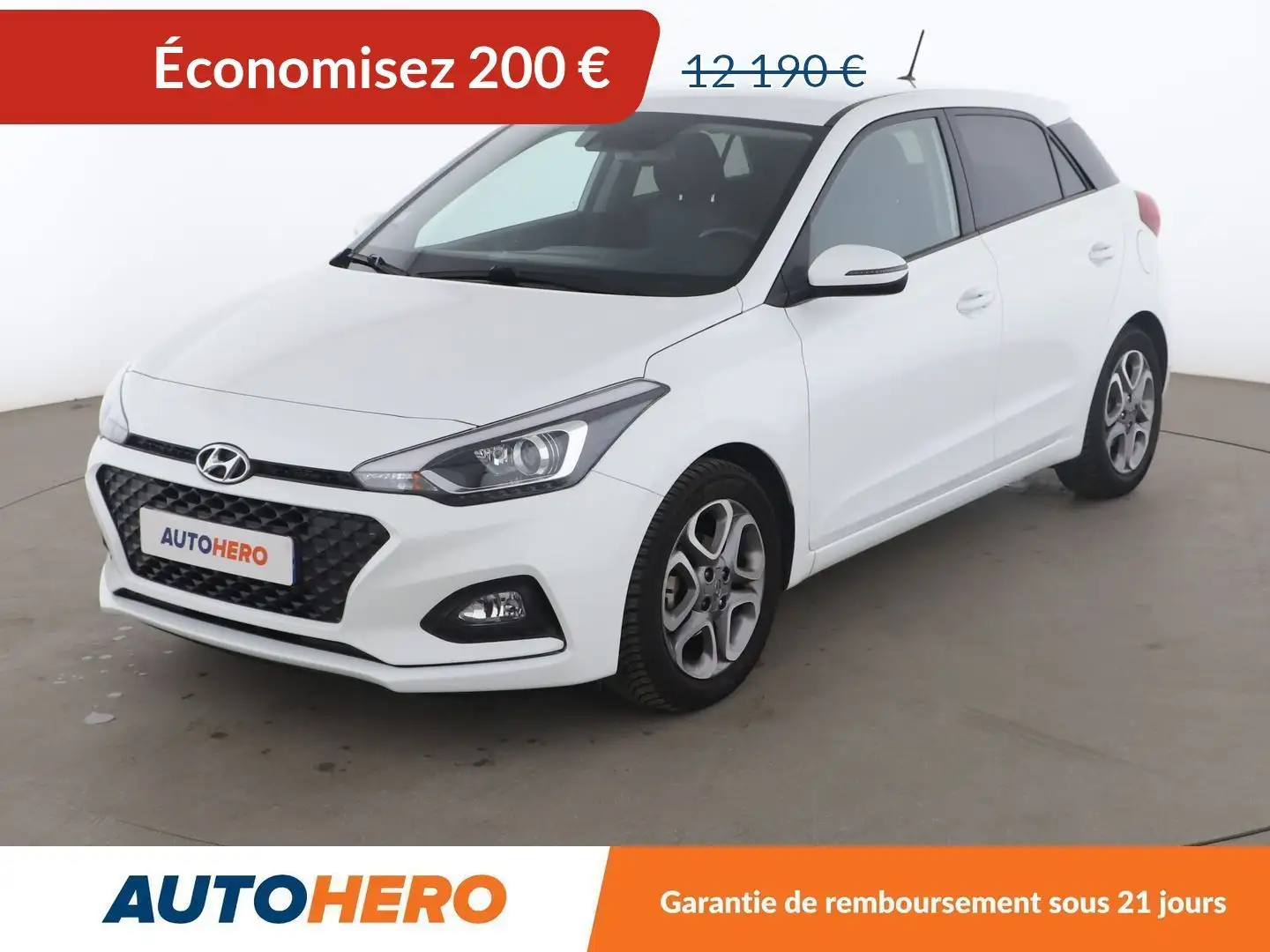 Hyundai i20 1.2 Intuitive Blanc - 1
