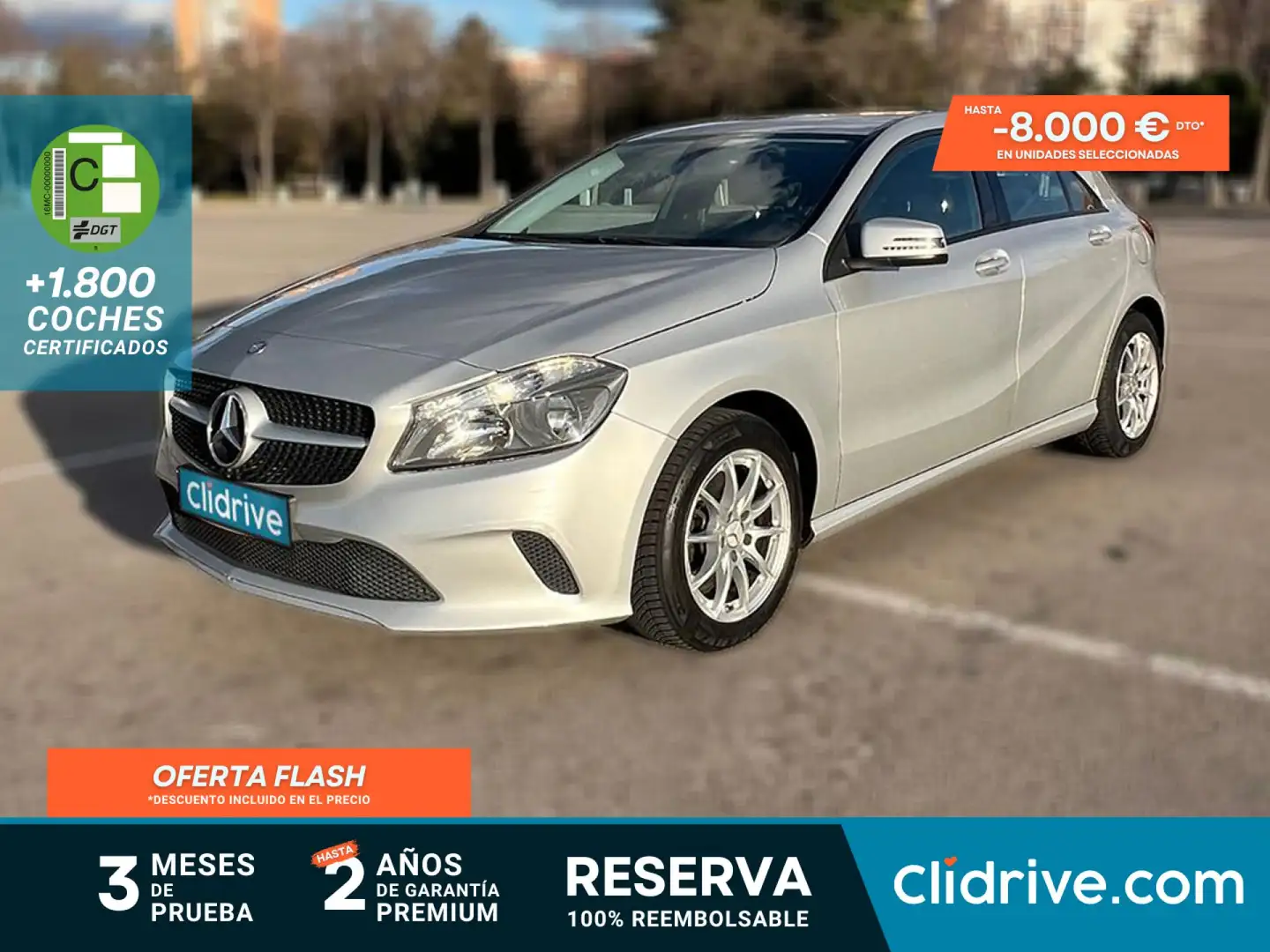 Mercedes-Benz A 180 180d Gris - 1
