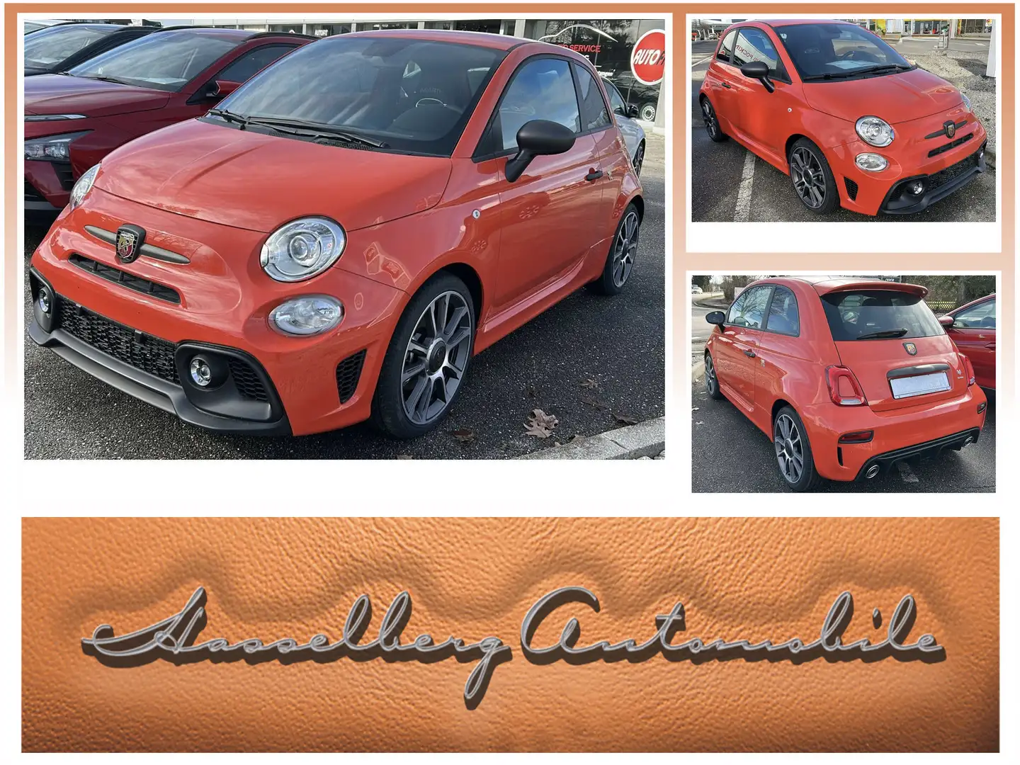 Abarth 595 Turismo Einer der letzten im Neu-Zustand Orange - 1