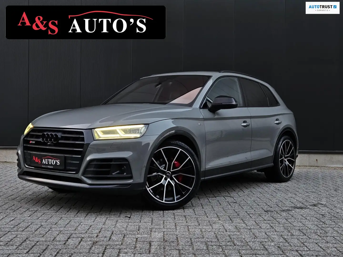 Audi SQ5 3.0 TFSI Quattro Luchtvering B&O Trekhaak HUD Memo Grijs - 1