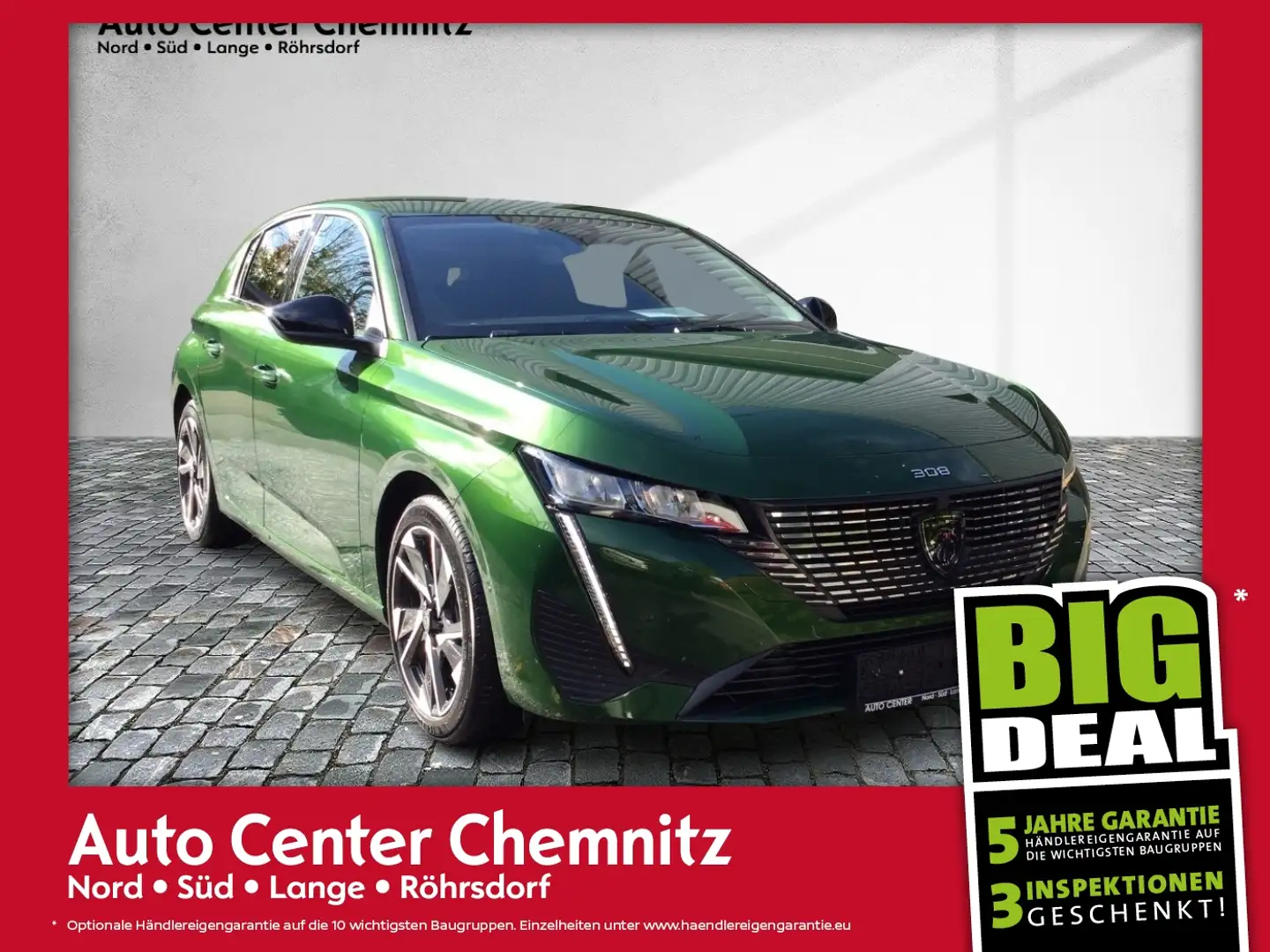 Peugeot 308 1.2 Kamera LED Sitzheizung Verde - 1