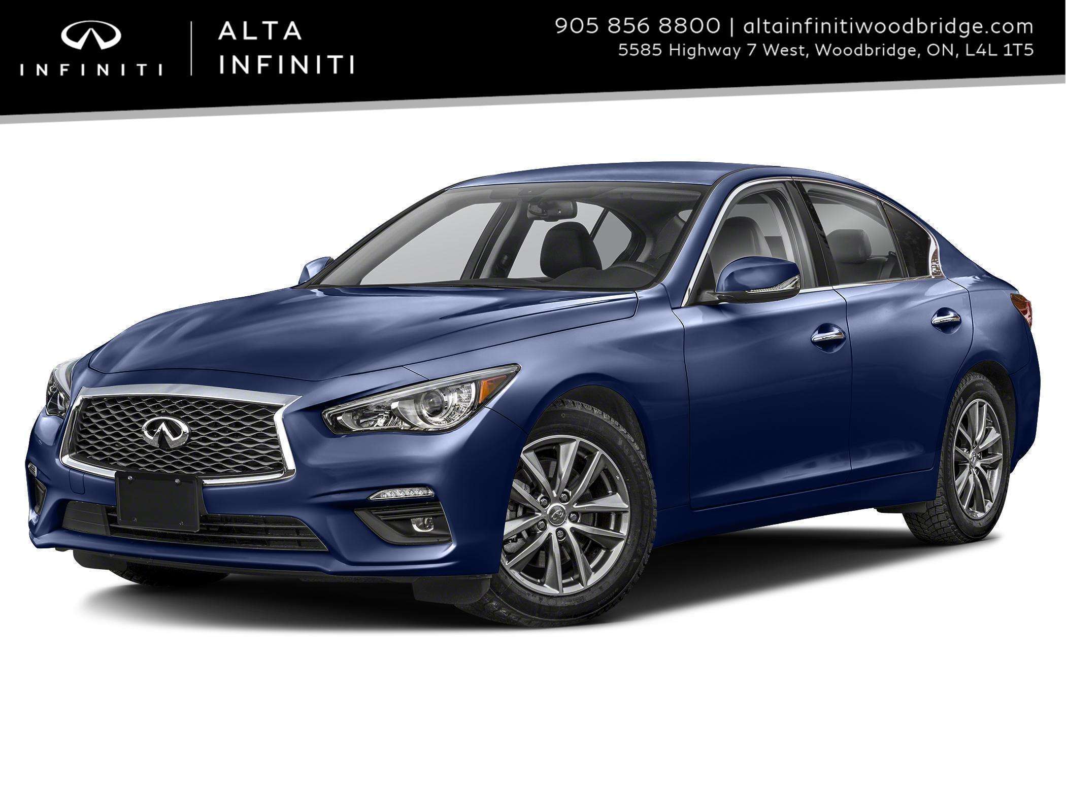 2024 Infiniti Q50 Luxe | Low kms! | 1 Owner! | Clean Carfax!