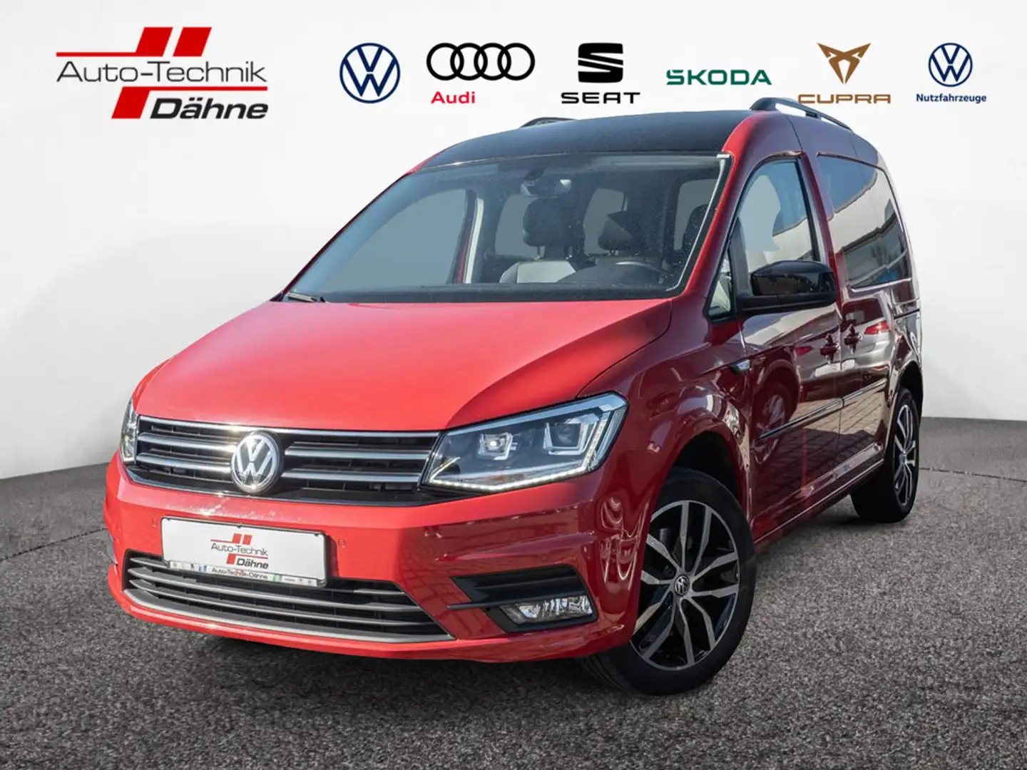 Volkswagen Caddy 1.4 TSI Edition 35 BMT PDC SHZ XENON Red - 1