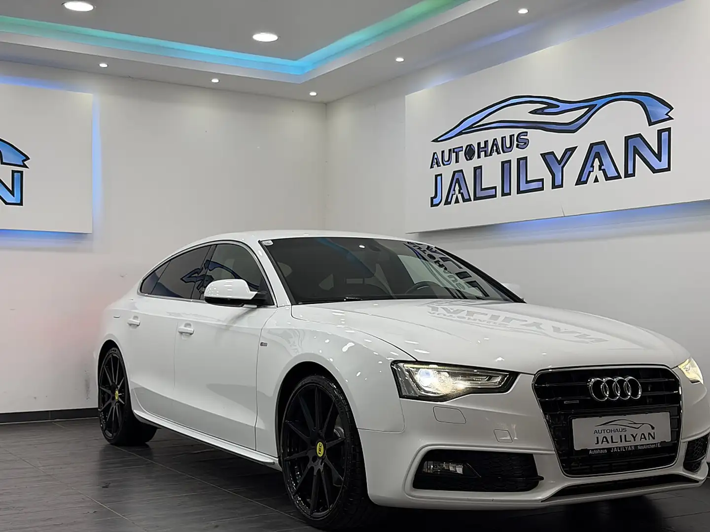 Audi A5 2,0 TDI quattro 3xS-line,20 ZOLL FELGEN Weiß - 1