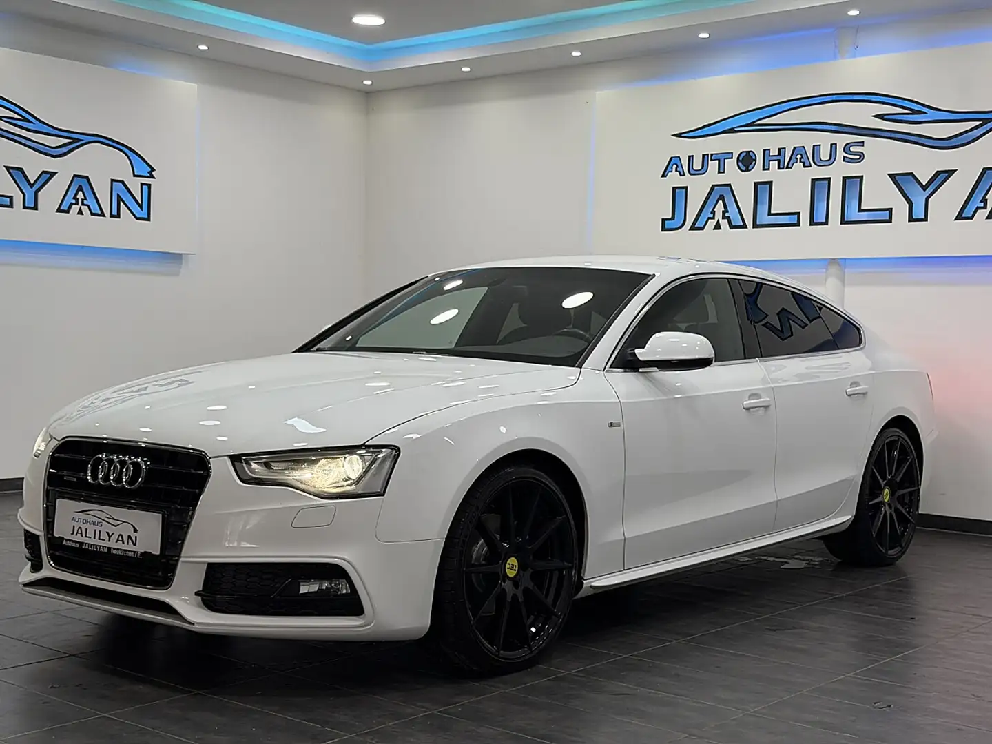 Audi A5 2,0 TDI quattro 3xS-line,20 ZOLL FELGEN Weiß - 2