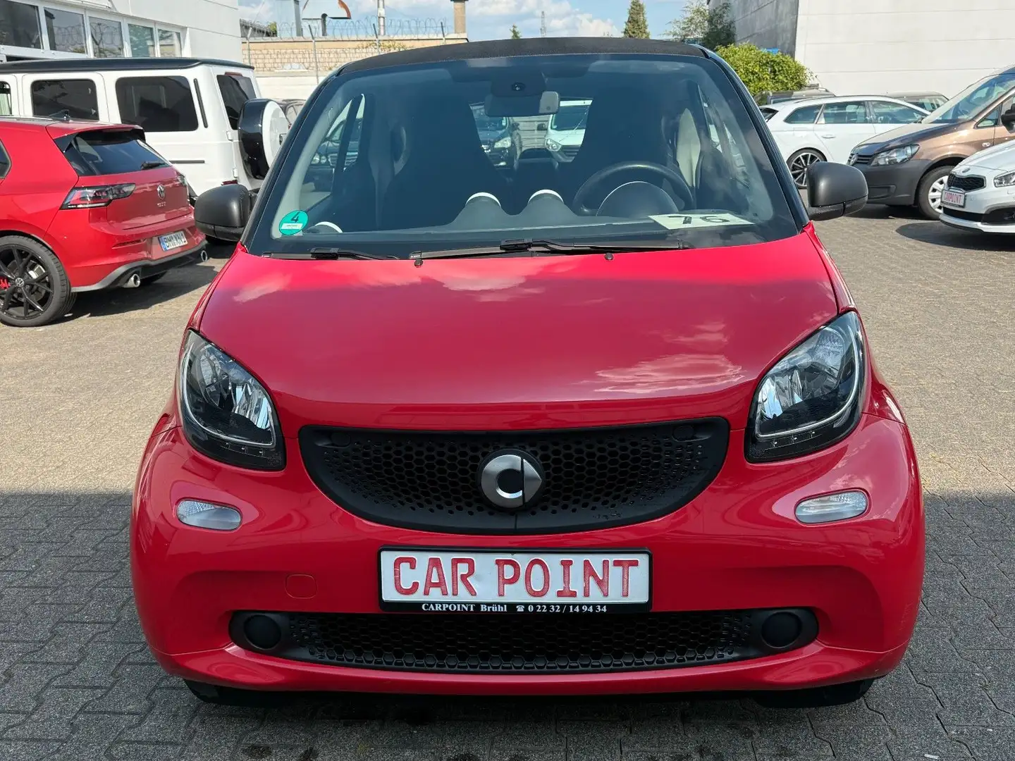 smart forTwo coupe 1.HAND/KLIMA/SCHECKHEFT Schwarz - 2