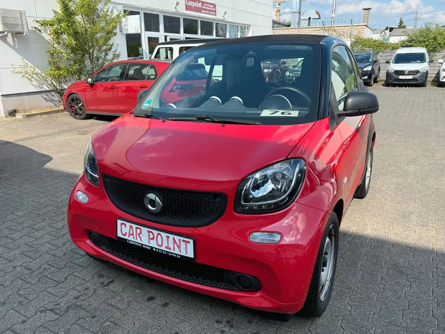 smart forTwo coupe 1.HAND/KLIMA/SCHECKHEFT Schwarz - 1