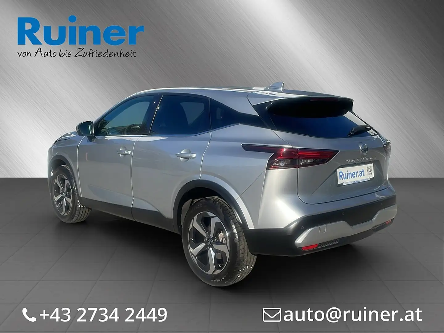 Nissan Qashqai 1,3 DIG-T MHEV N-Connecta/Winter Paket Silber - 2