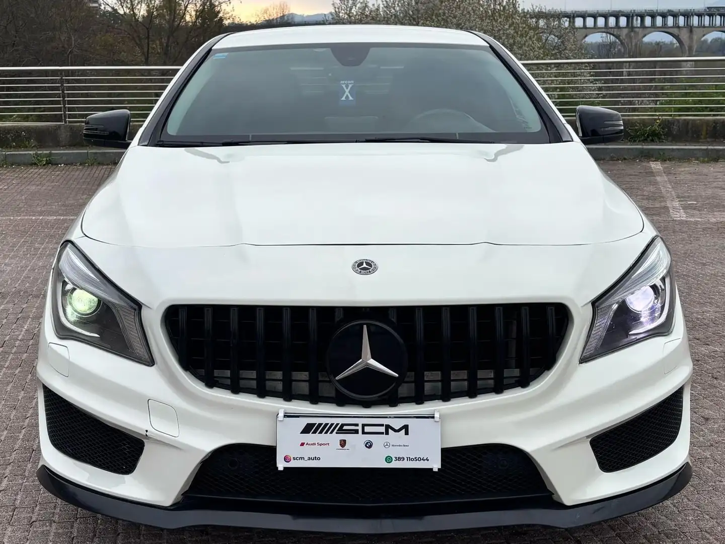 Mercedes-Benz CLA 200 CLA - C117 d (cdi) Premium auto Bianco - 1
