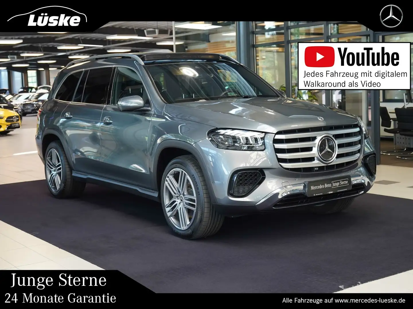 Mercedes-Benz GLS 450 GLS 450 d 4M Premium Plus Sitzklima Pano KEYLESS Grau - 1
