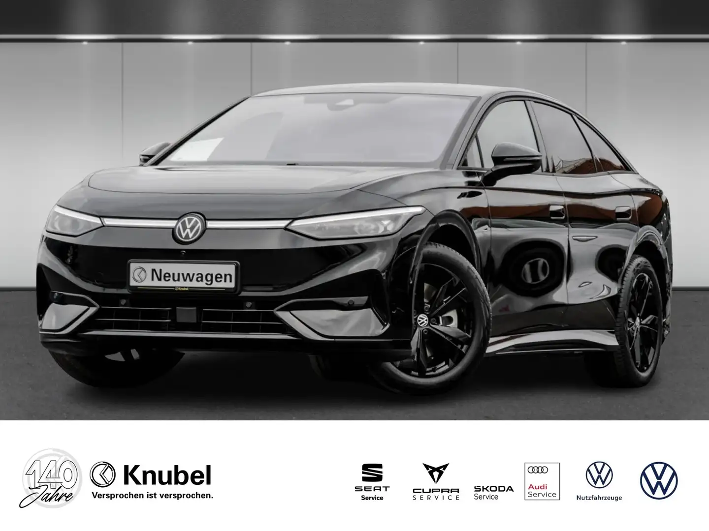 Volkswagen ID.7 Pro S IQ.Light AHK ARHeadup Keyless TravelAss. Schwarz - 1