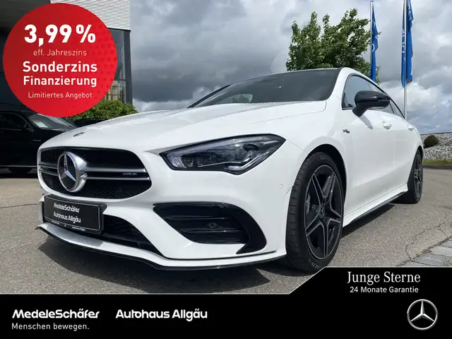 Mercedes-Benz CLA 35 AMG 4M Night Aero Pano LED AMG Line Sport/PanoSD/Memory/MBUX Augmented Reality für Navigation/MBUX High End Paket/Park/Temp