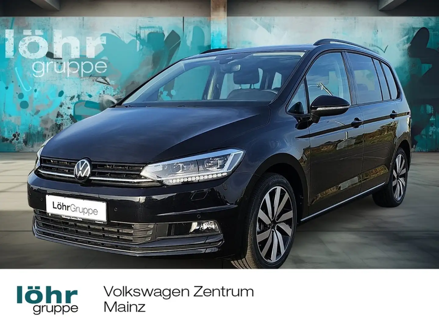 Volkswagen Touran 2.0l TDI DSG Highline *Rear View Schwarz - 1