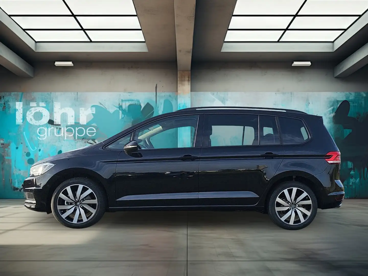 Volkswagen Touran 2.0l TDI DSG Highline *Rear View Schwarz - 2