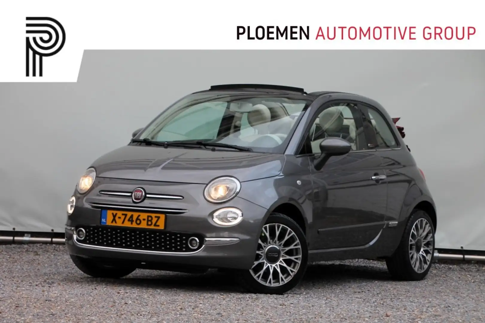 Fiat 500C 1.2 Lounge - 69 pk **Cruise / Climate / PDC Wit - 1