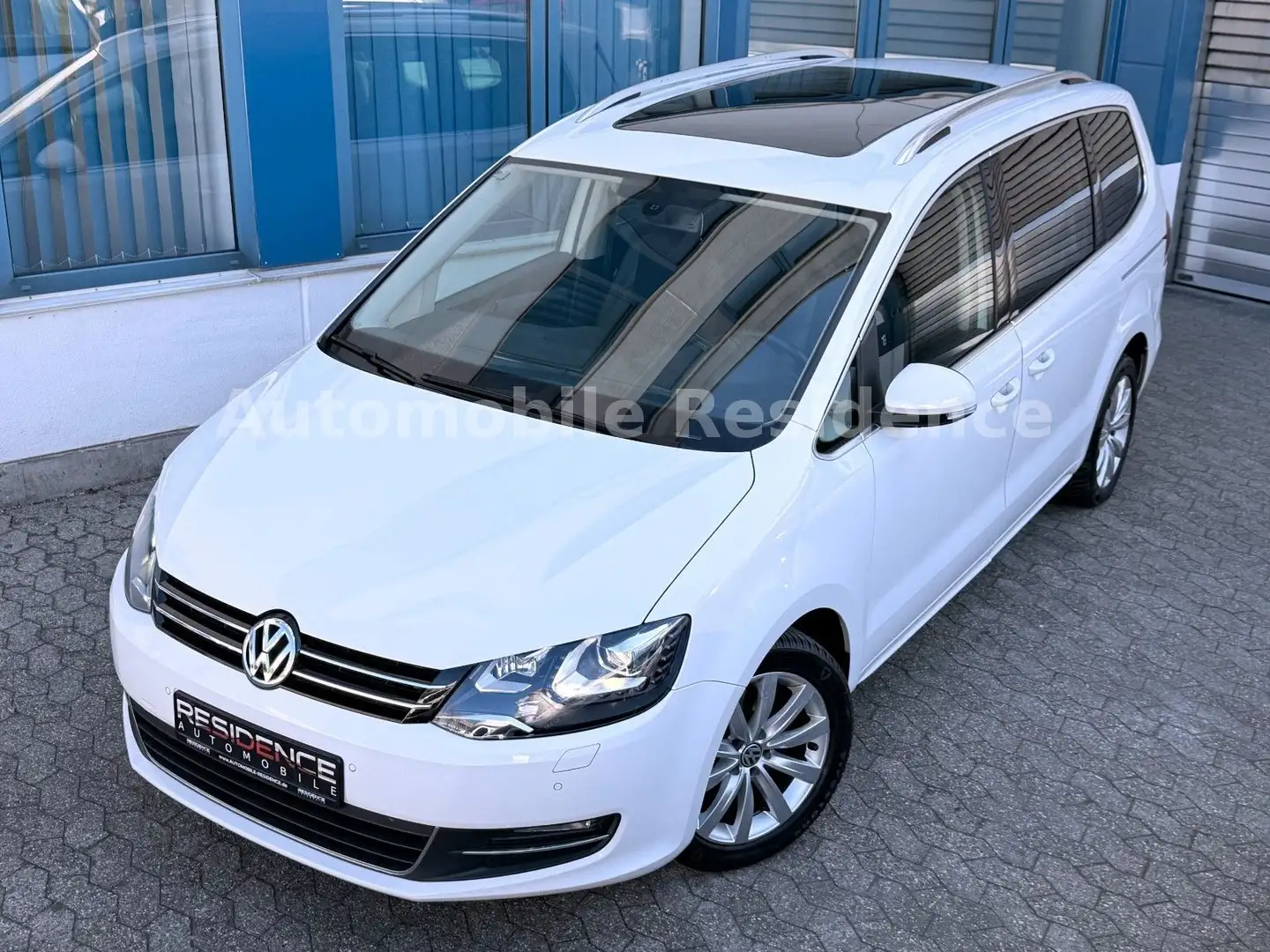 Volkswagen Sharan Highline 2.0TDI*XENON*PANO*NAVI*LEDER*AHK Blanc - 2