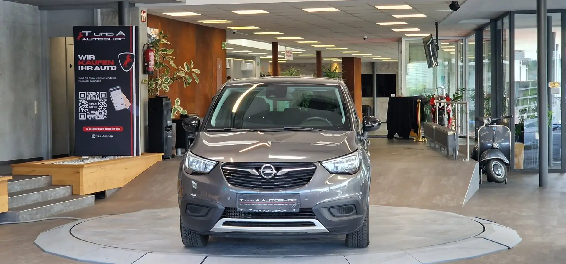 Opel Crossland X 1.2 Turbo 120 Jahre Edition Aut. *Lenkradheizung*K Grau - 2