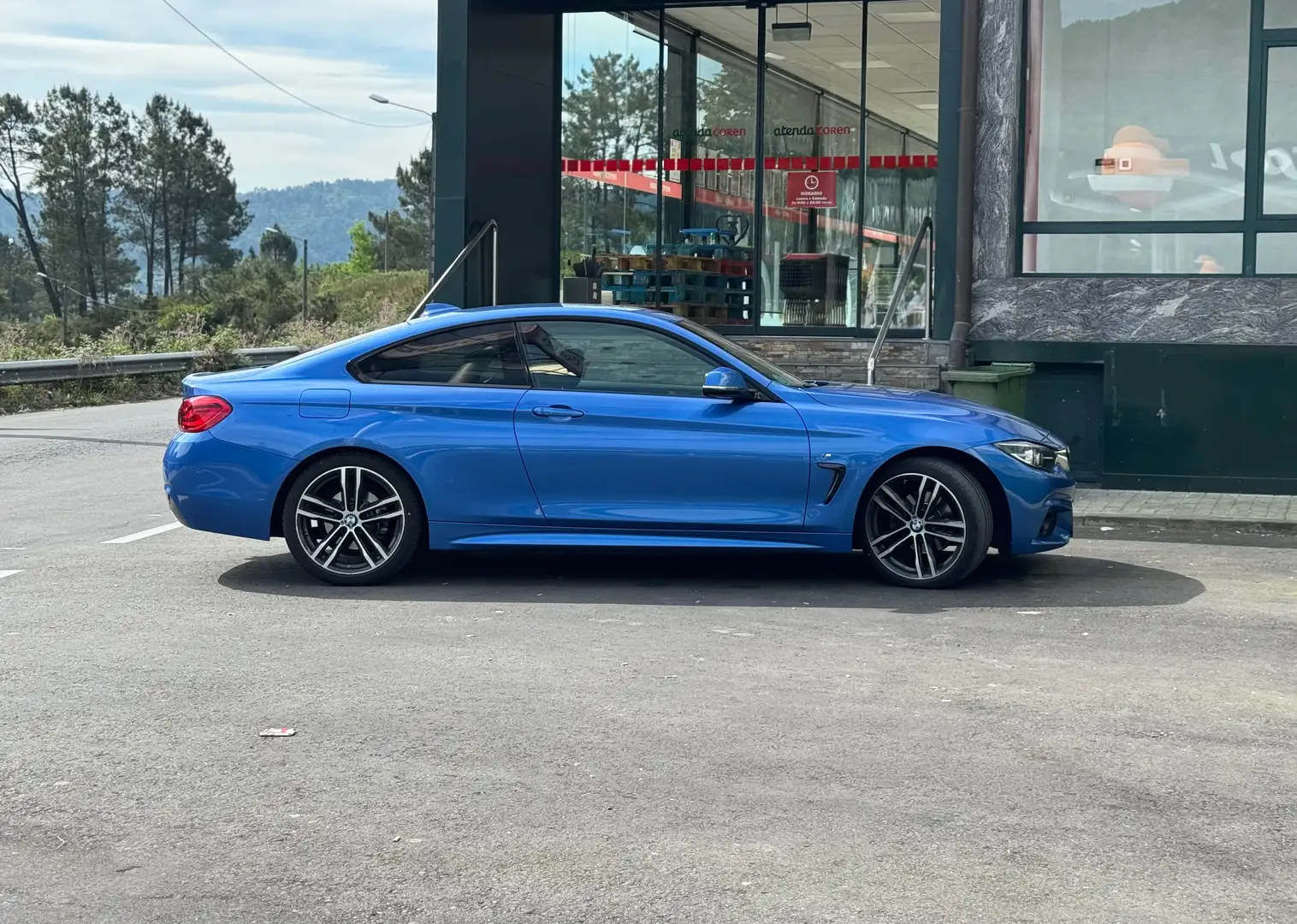 BMW 420 420dA Coupé 4.75 Azul - 1