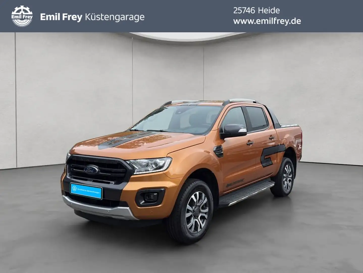 Ford Ranger 2,0l TDI 4x4 PANTHER WILDTRAK DSG AHK RFK Arancione - 1