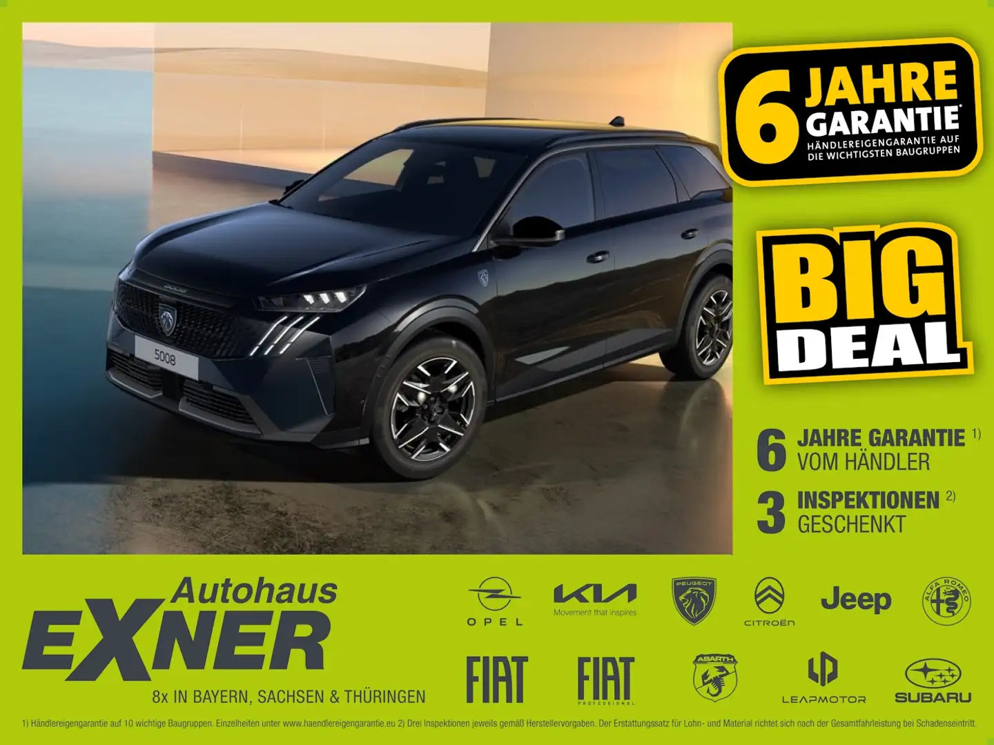Peugeot 5008 GT 19'' Allwetterreifen, 360-Grad Kamera Zwart - 1