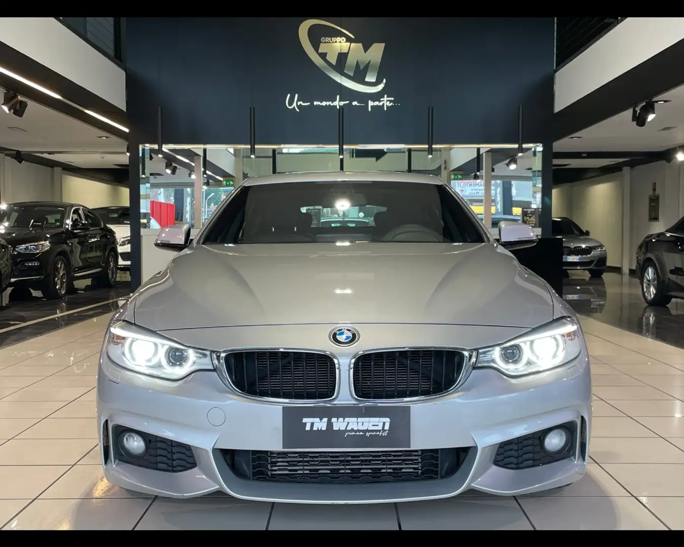 BMW 420 - 420d Gran Coupé Msport Argent - 2