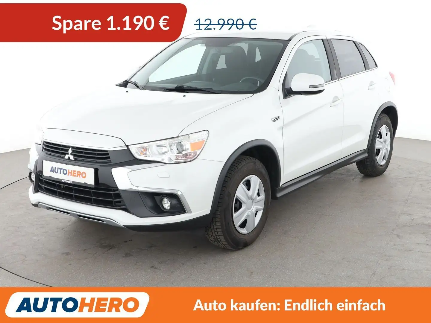 Mitsubishi ASX 1.6 Basis 2WD*TEMPO*CAM*AHK*KLIMA*GARANTIE* Weiß - 1