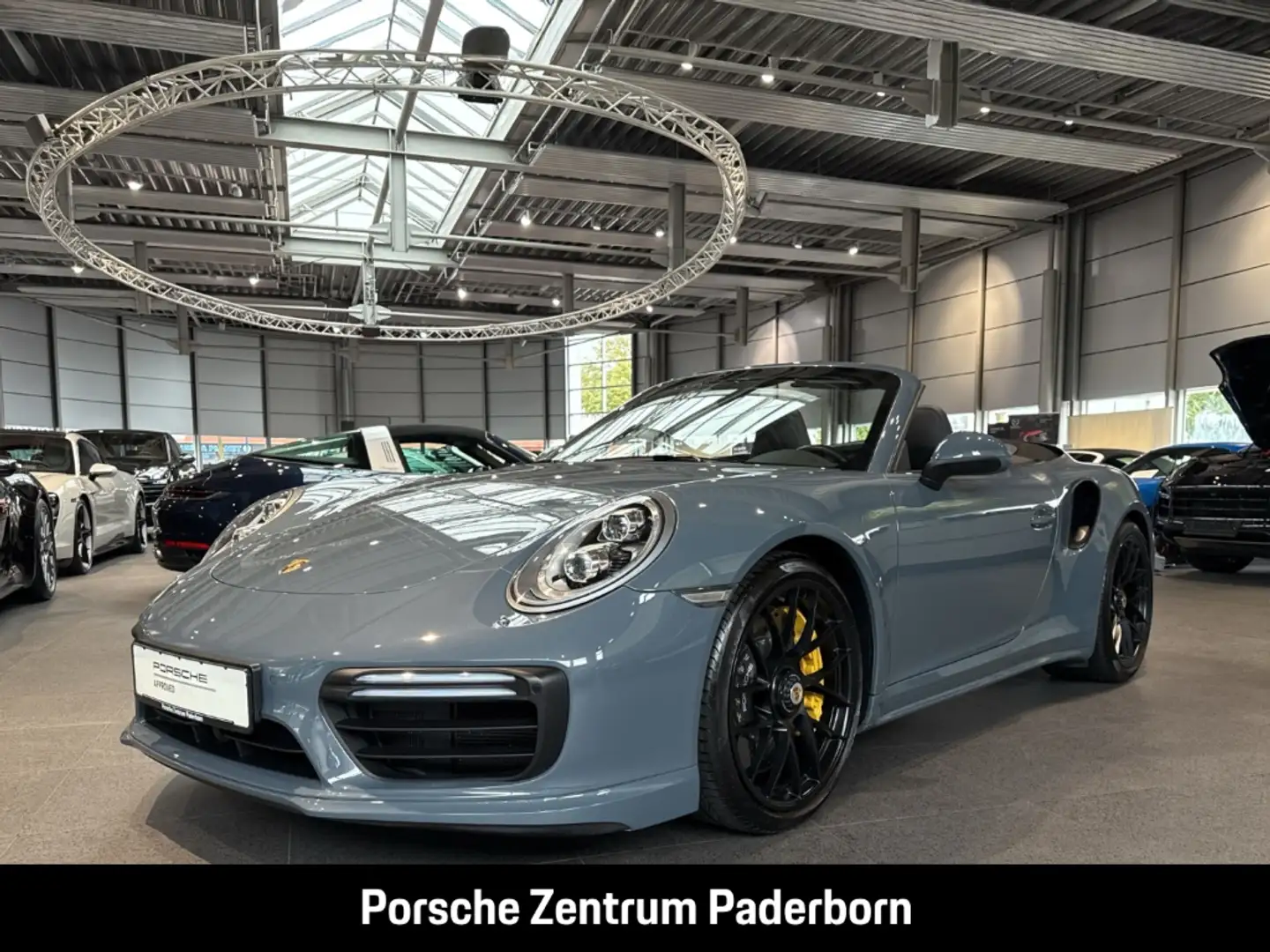 Porsche 991 911 Turbo S Cabriolet Burmester Graphitblau Bleu - 1