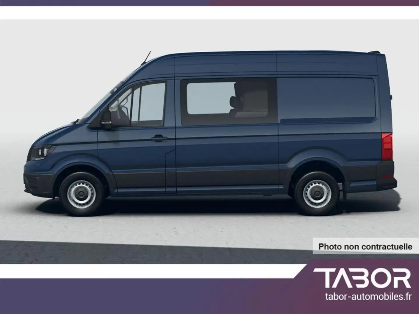 Volkswagen Crafter Plus 35 2.0 TDI 140 L3H3 5-S Bleu - 2