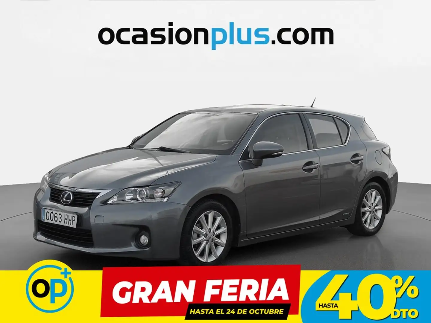 Lexus CT 200h Hybrid Plus Gris - 1