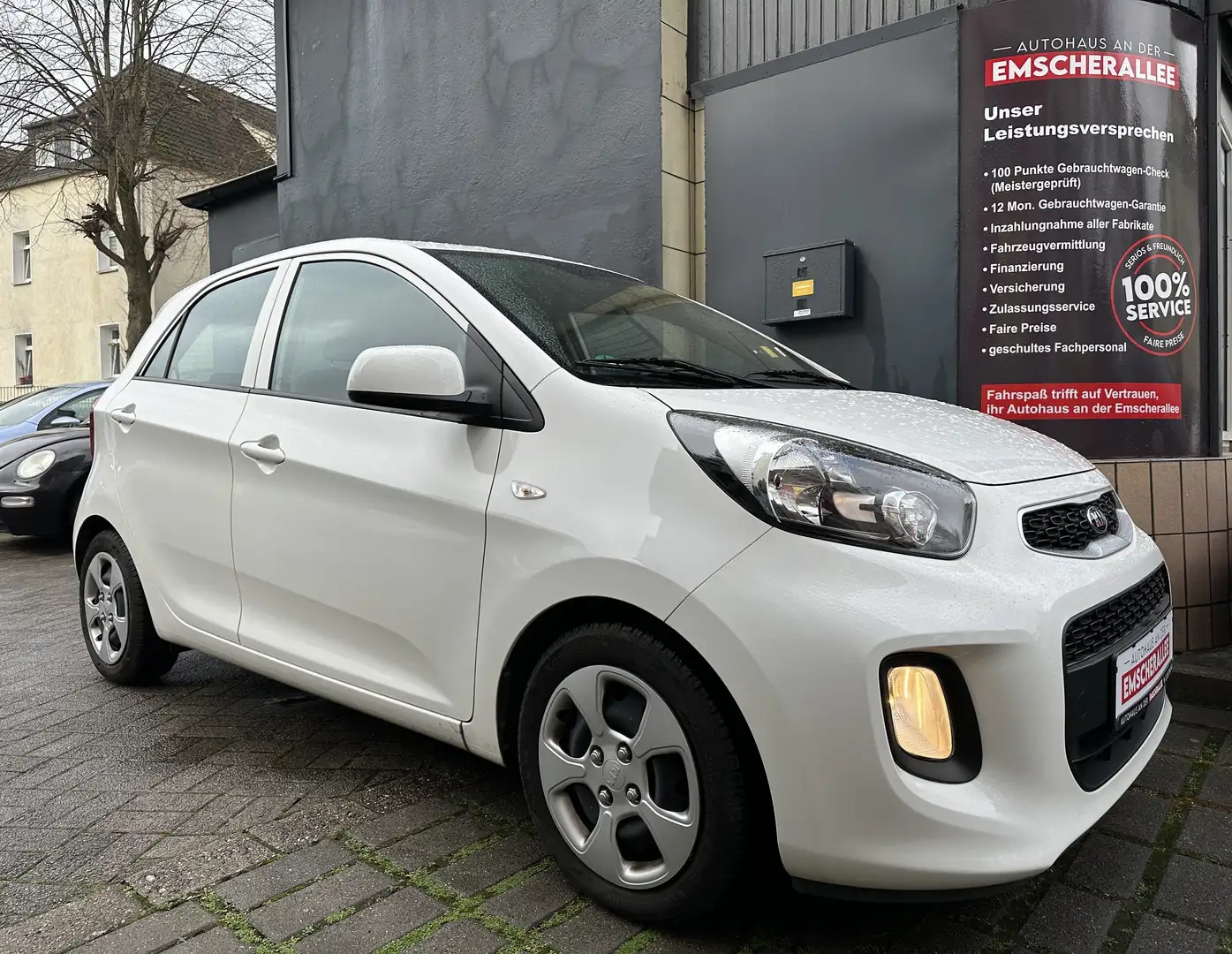 Kia Picanto 1.0 SENSATION/BLUETOOTH/TELEFON/SCHECKHEFT Blanc - 1