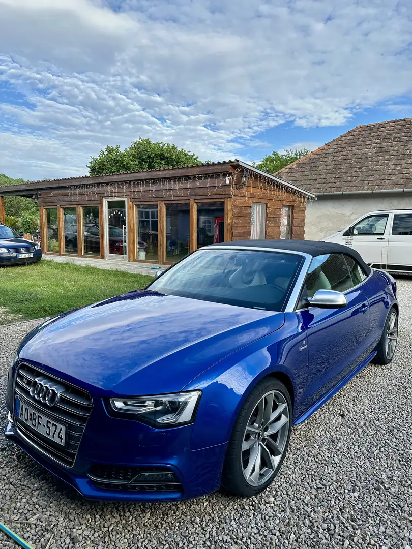 Audi S5 Cabrio S tronic Blau - 2