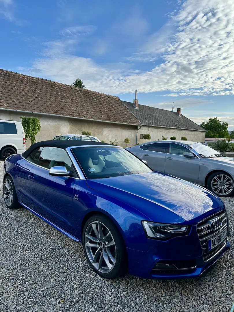 Audi S5 Cabrio S tronic Blau - 1