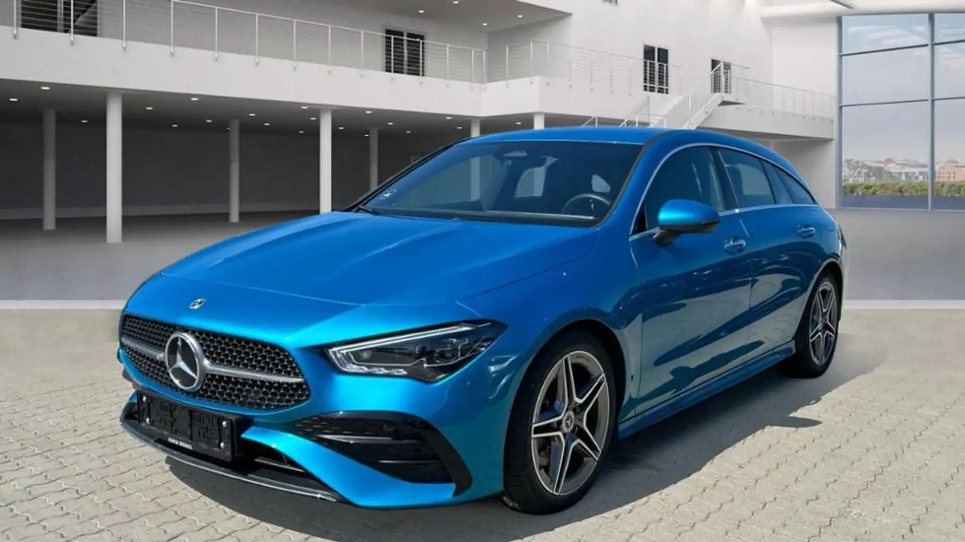 Mercedes-Benz CLA 200 CLA 200 AMG Shooting Brake S-Sitz KeyLess PDC Bleu - 1