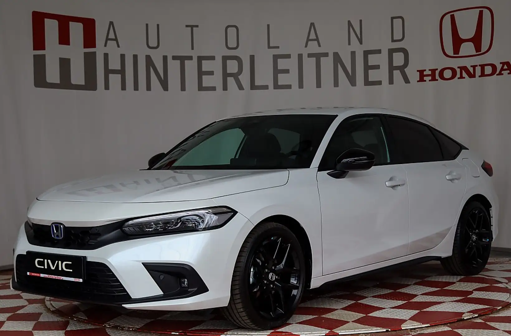 Honda Civic e:HEV 2.0 i-MMD Hybrid Sport e-CVT Alb - 1