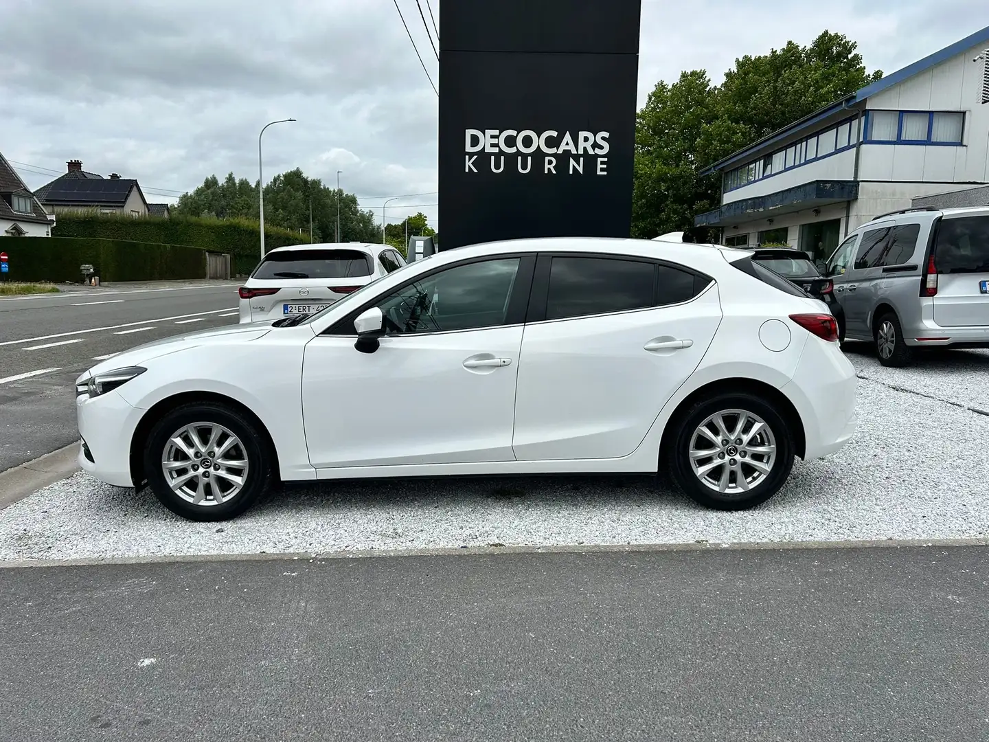 Mazda 3 3 SKYACTIV-G 100 Prime-Line/ Navi/ Sens/ CruiseC Blanc - 2