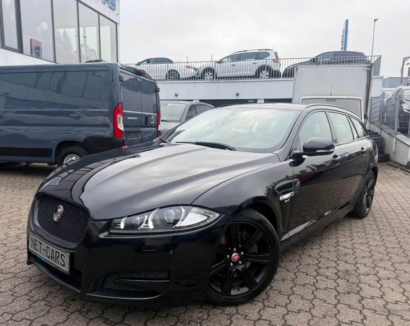 Jaguar XF 2,2D Aut.Sportbrake R SPORT Leder*NAVi+Kamera Nero - 1