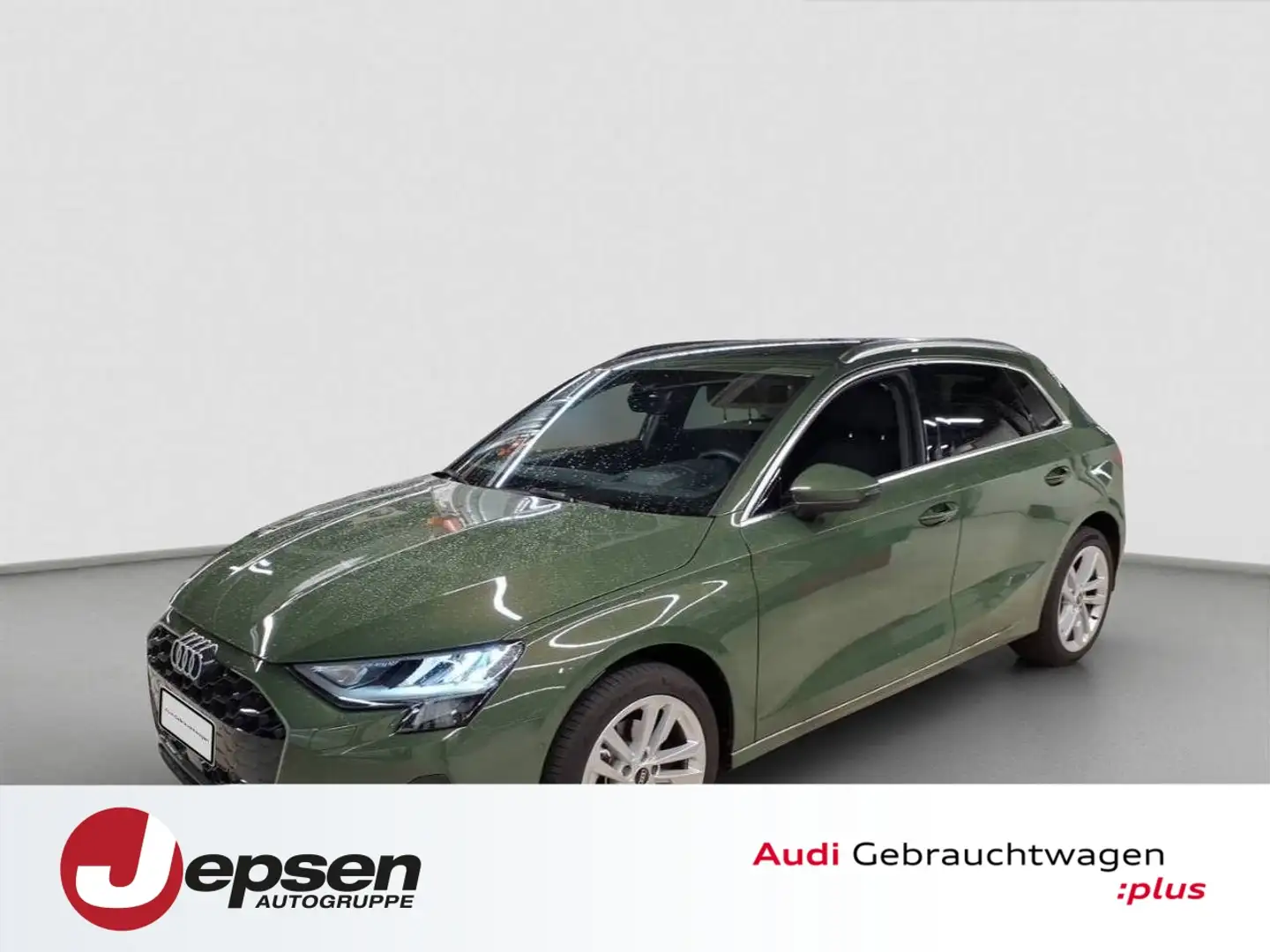 Audi A3 Sportback advanced 30TFSI S tr HUD Stdhzg AHK Grün - 1