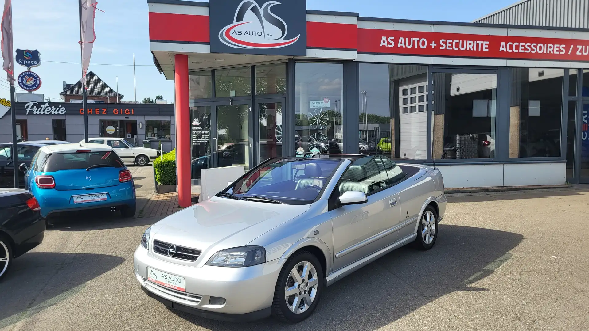 Opel Astra Cabriolet 1.8i XE 16v 125cv Bertone Edition Gris - 1