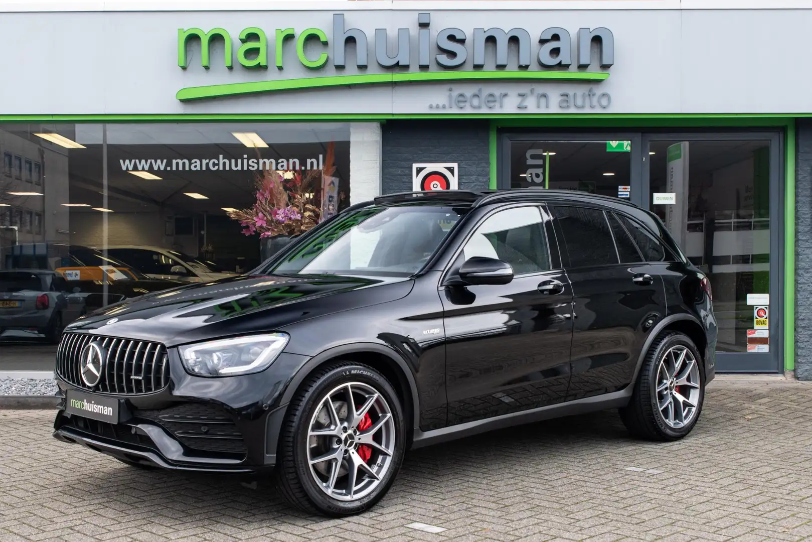Mercedes-Benz GLC 43 AMG 4MATIC Premium / FACELIFT / PANODAK / HEAD UP Zwart - 1