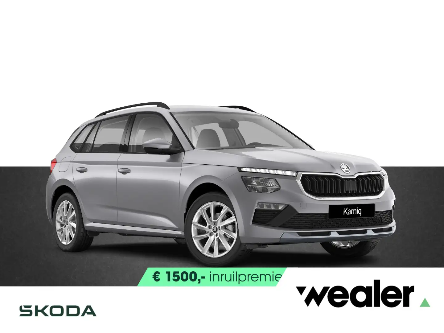 Skoda Kamiq Selection 1.0 TSI 115 PK 7 versn. DSG | Automaat | Zilver - 1