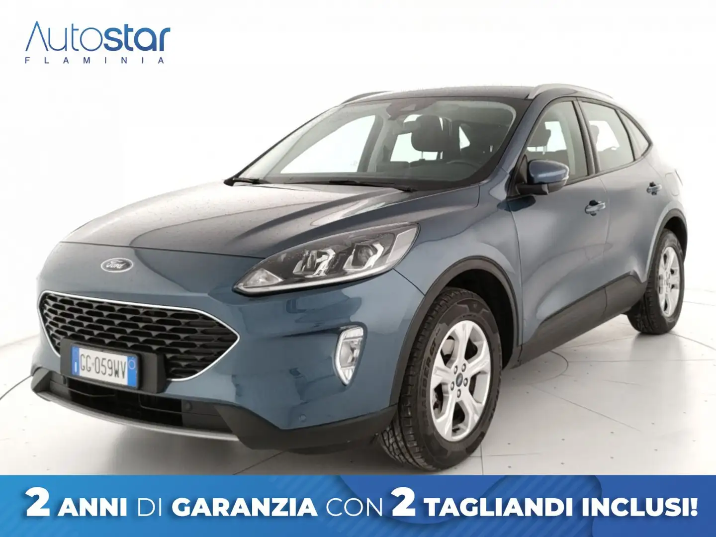 Ford Kuga 2.5 full hybrid Connect 2wd 190cv e-shifter Blu/Azzurro - 1