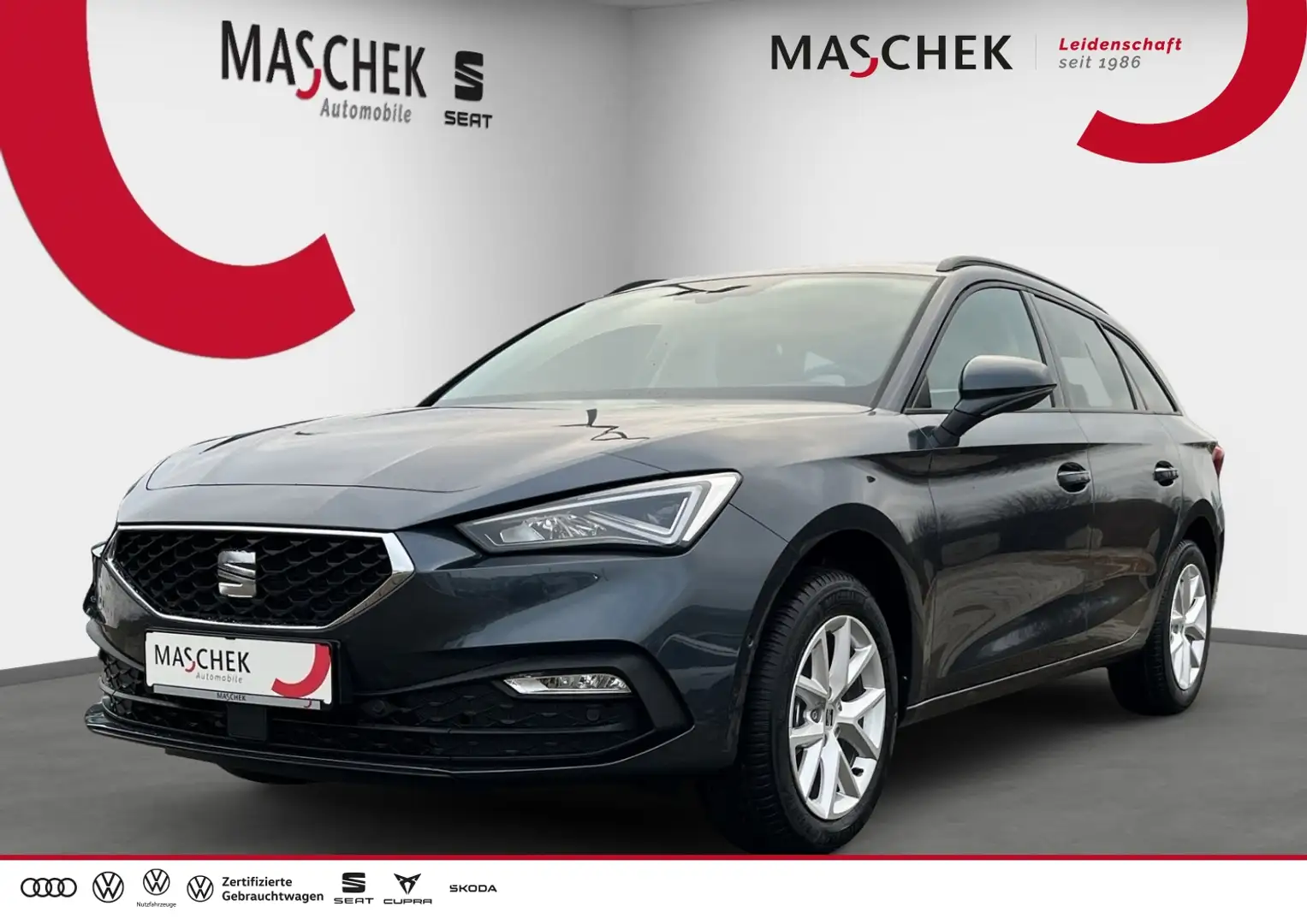 SEAT Leon ST Style 1.5 eTSI Navi Kamera LED Full Link SHZ Grau - 1