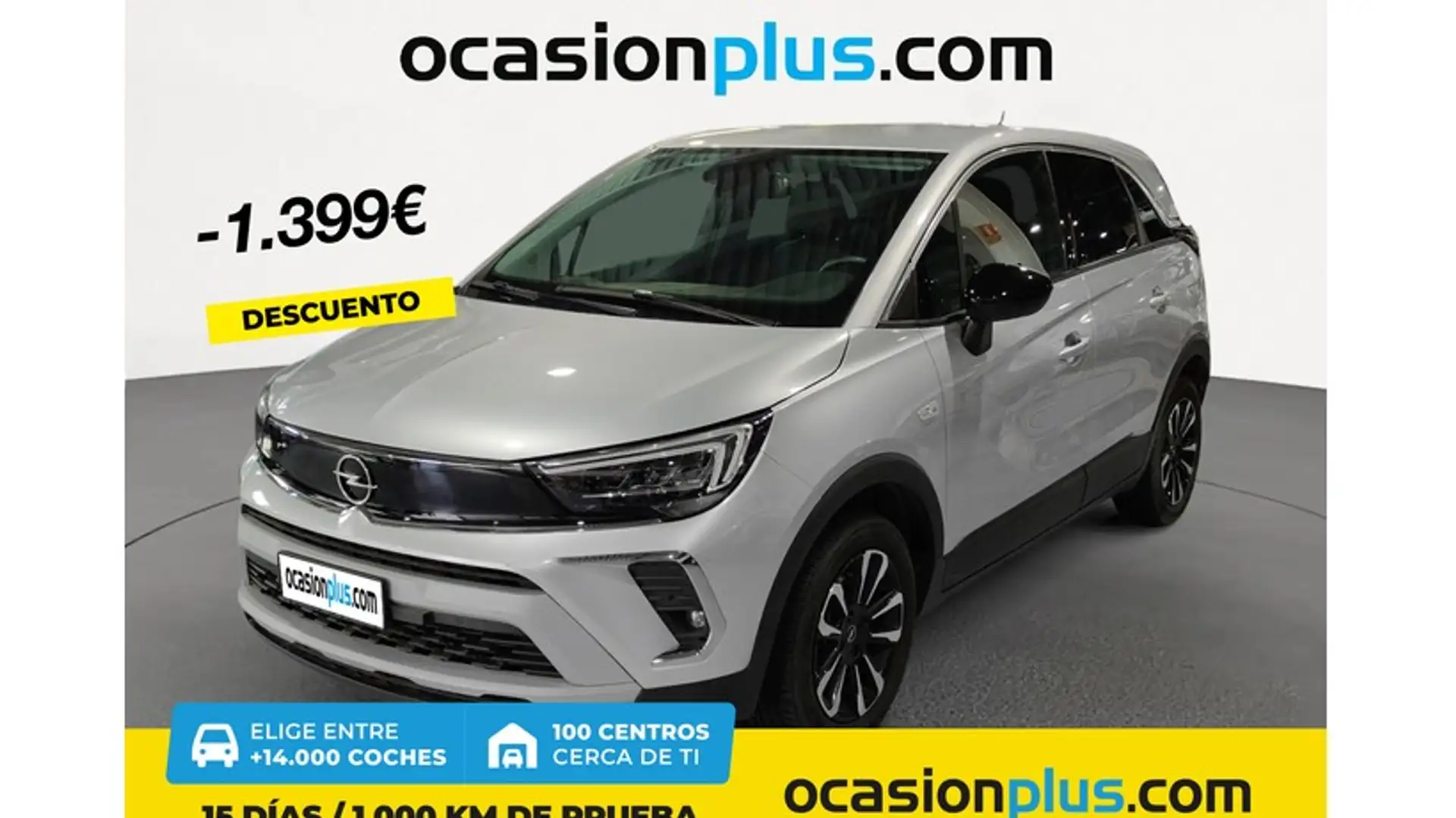 Opel Crossland 1.2 S&S Elegance Pack 110 Grijs - 1