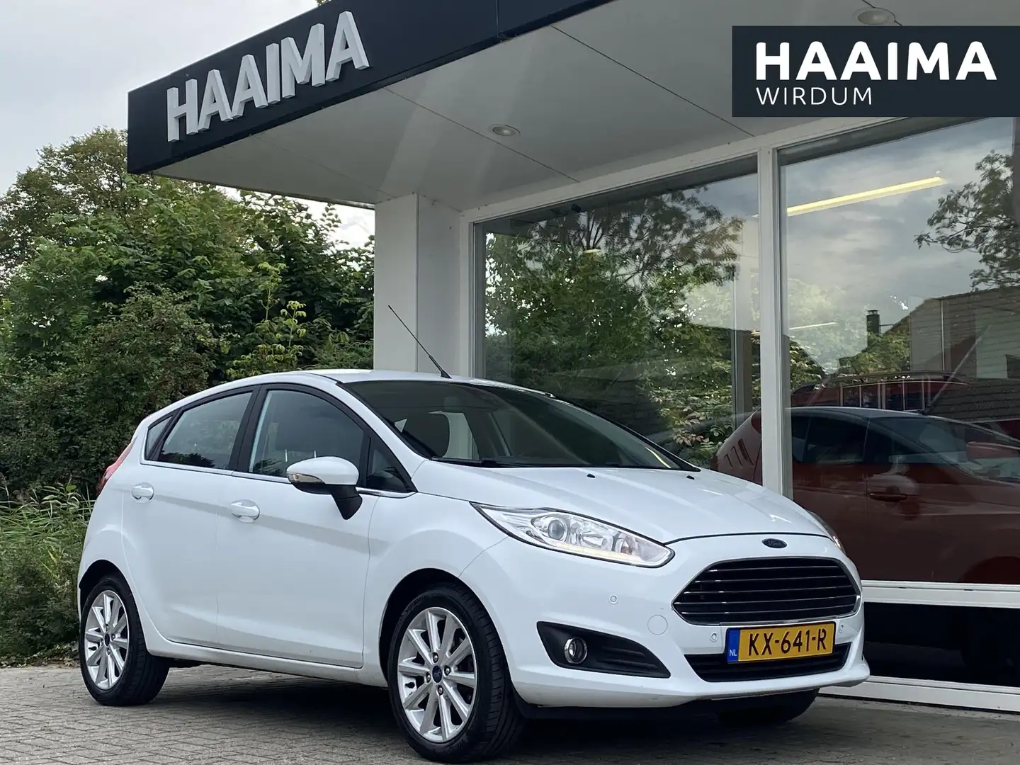 Ford Fiesta 1.0 EcoBoost Titanium | Parkeersensoren | Dealeron Blanc - 1