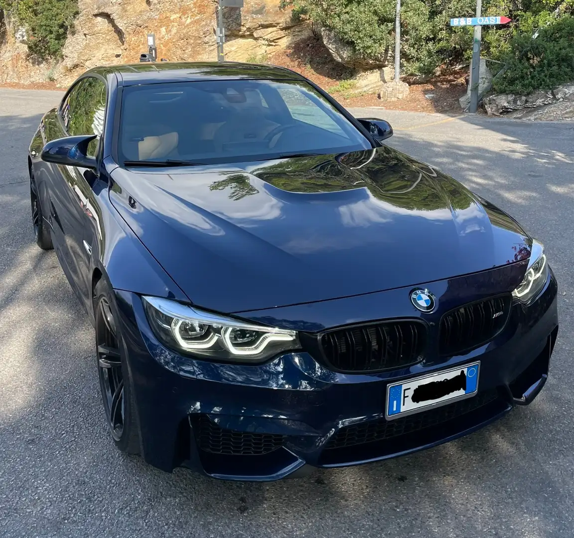BMW M4 Coupe 3.0 dkg Azul - 1