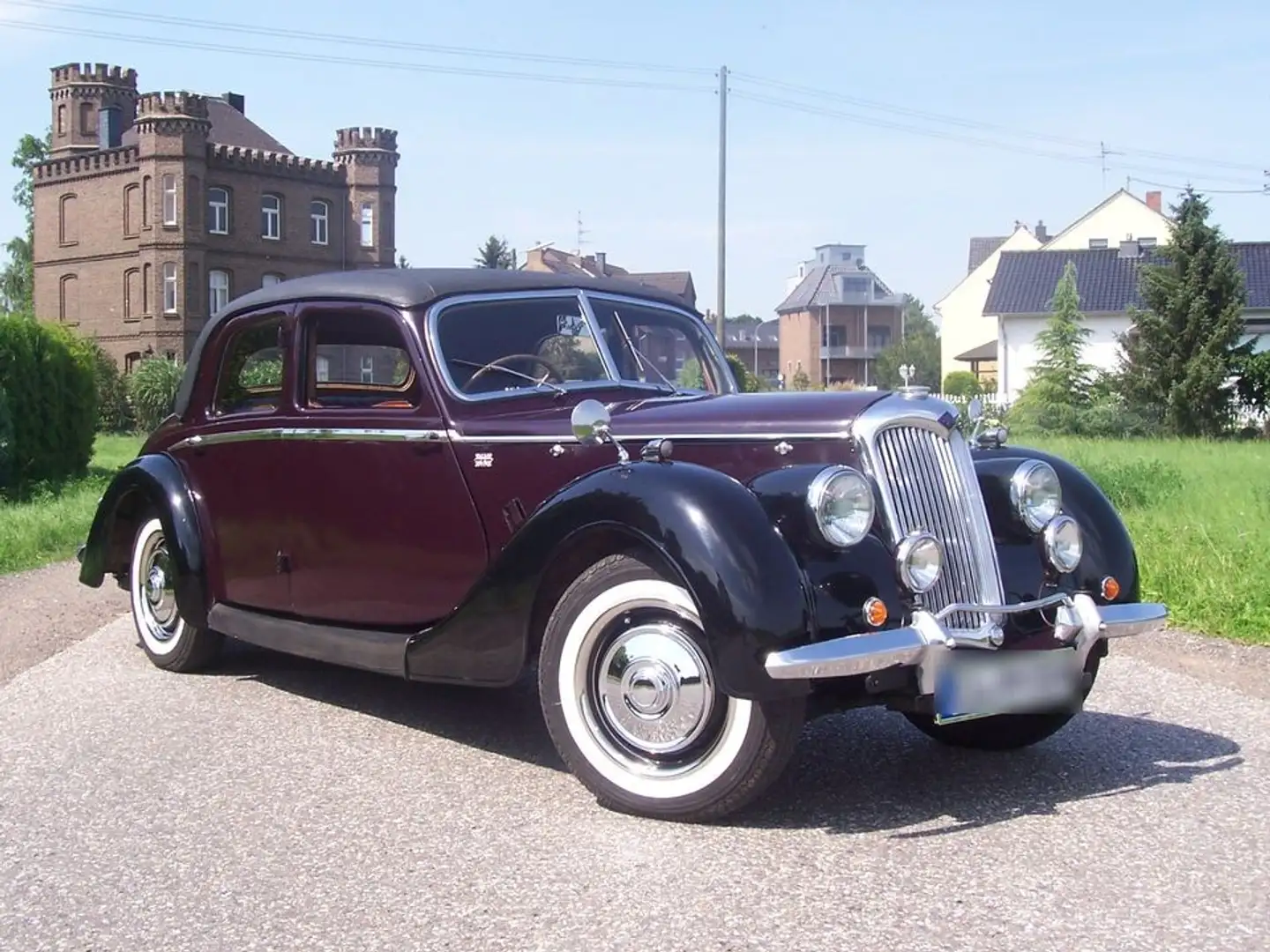 Oldtimer Riley Rot - 1