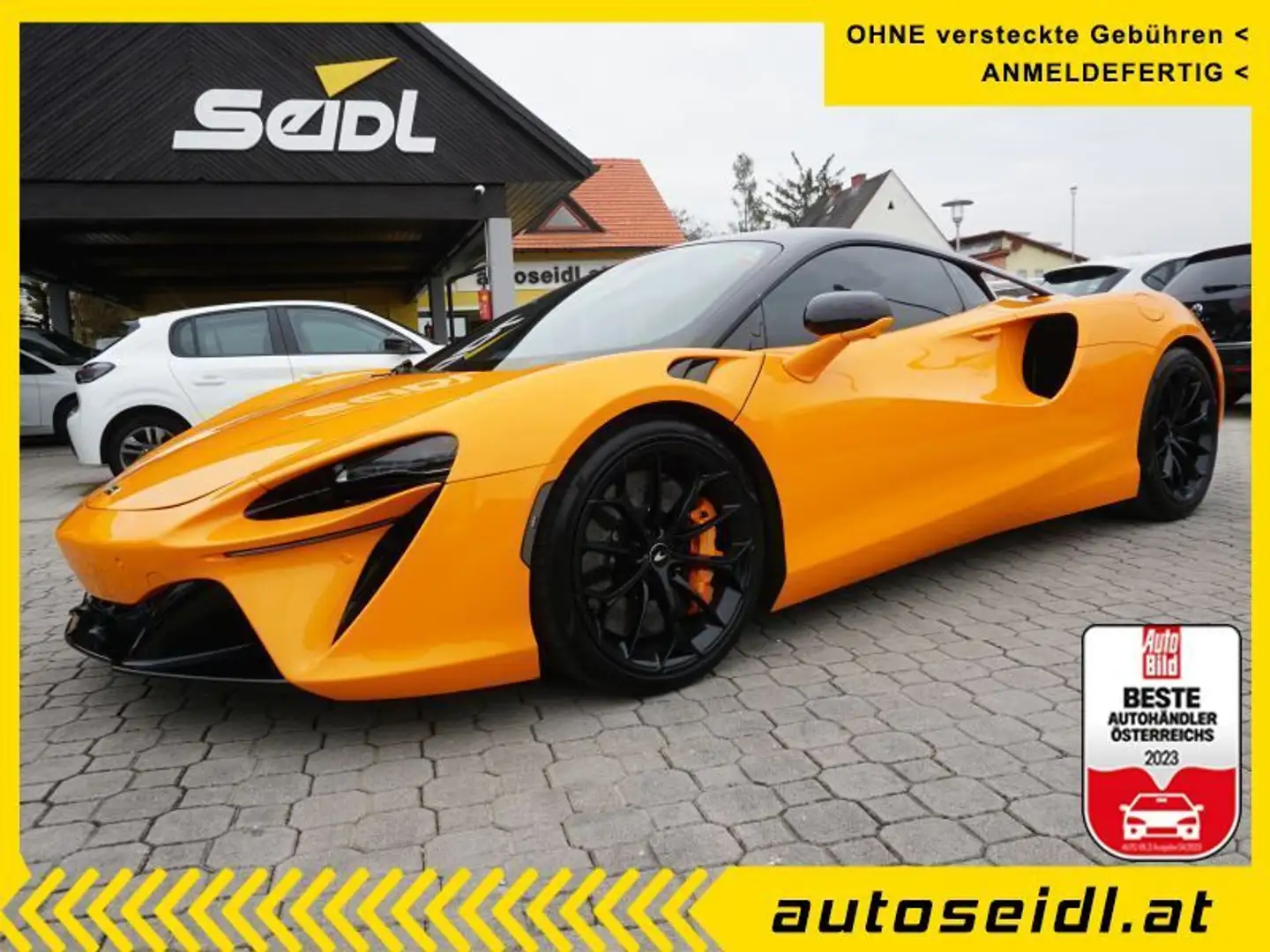 McLaren Artura PHEV 7,4kWh *NP 308.000,-* Orange - 1